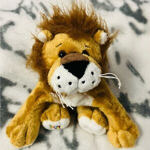 WEBKINZ 2008 GANZ Caramel Lion 8” Plush Toy - NO Code